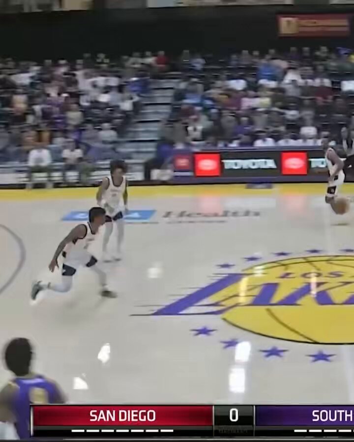 Bronny just dropped a career 16 PTS in the G League 🔥 (via NBA G League)