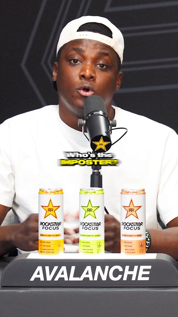 Why did cinna call out Mike's face like that? 🤣 #rockstarfocus Rockstar Energy Drink