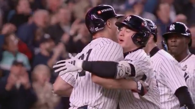 Play No. 11 of 2024: Anthony Volpe smacks a go-ahead grand slam in the #WorldSeries!