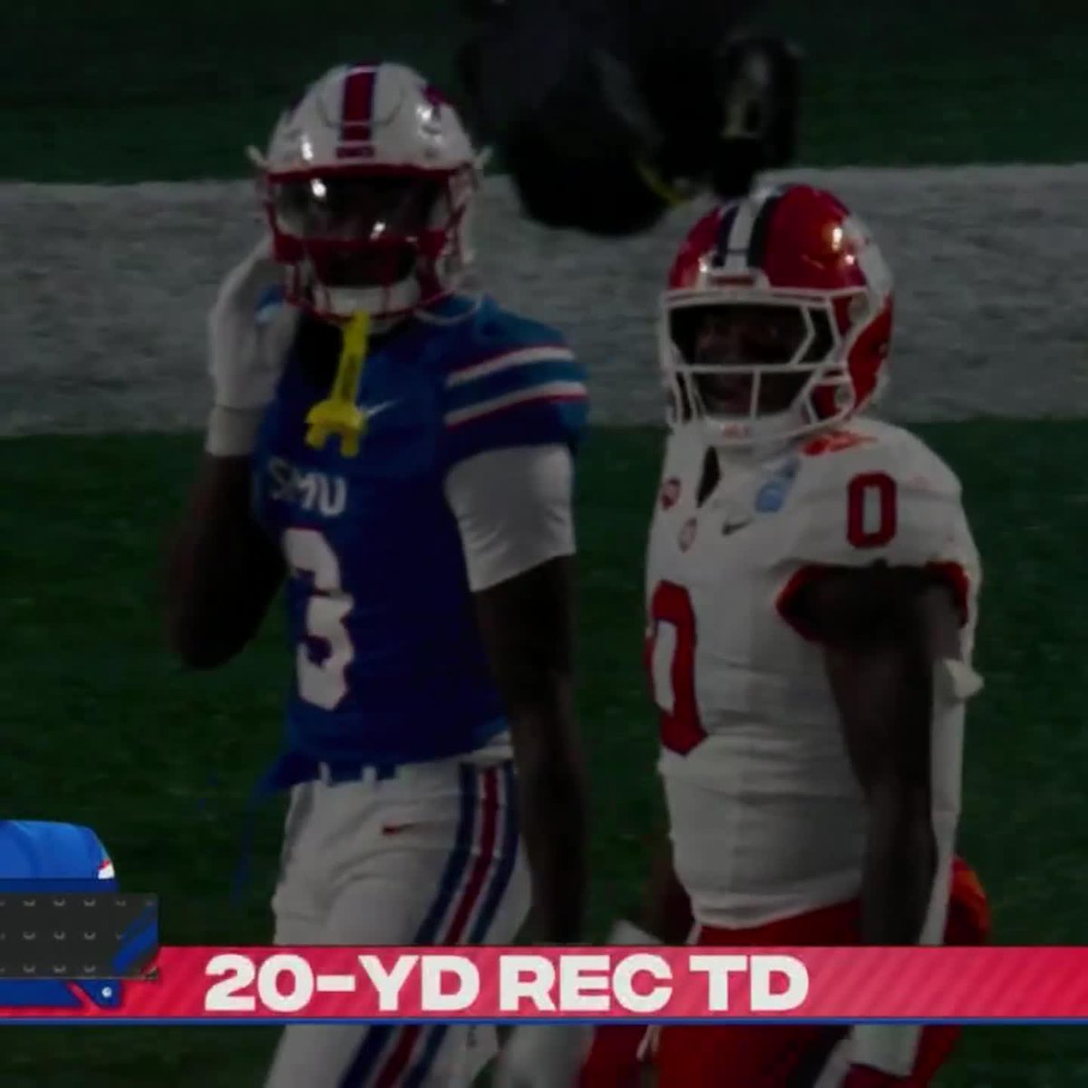 SMU'S NOT DONE YET! They make it a 10-point game in the ACC championship 👀 📺 ABC