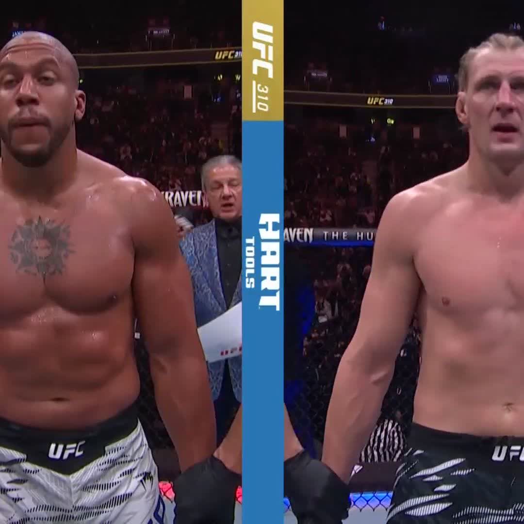 A back and forth battle from the start 👏 @Ciryl_Gane gets the huge split decision victory at #UFC310