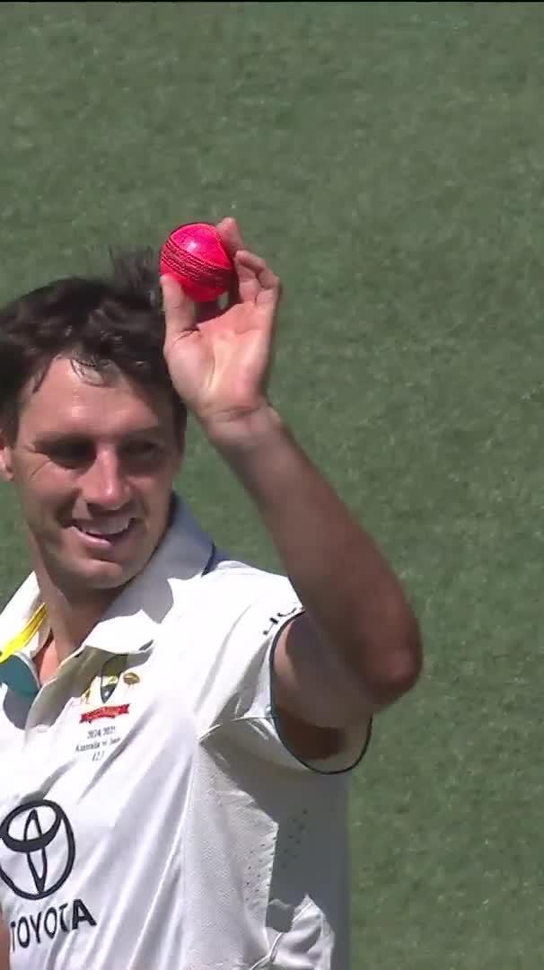 FIVE WICKET HAUL BY CAPTAIN CUMMINS. - A courageous knock from Nitish Kumar Reddy ends. 🙇♂️