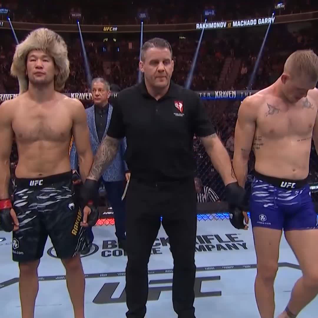 El triunfo por decisión unánime es para Shavkat “Nomad” Rakhmonov 🇰🇿 #UFC310