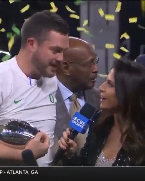 The players. The fans. The staff. #GoDucks