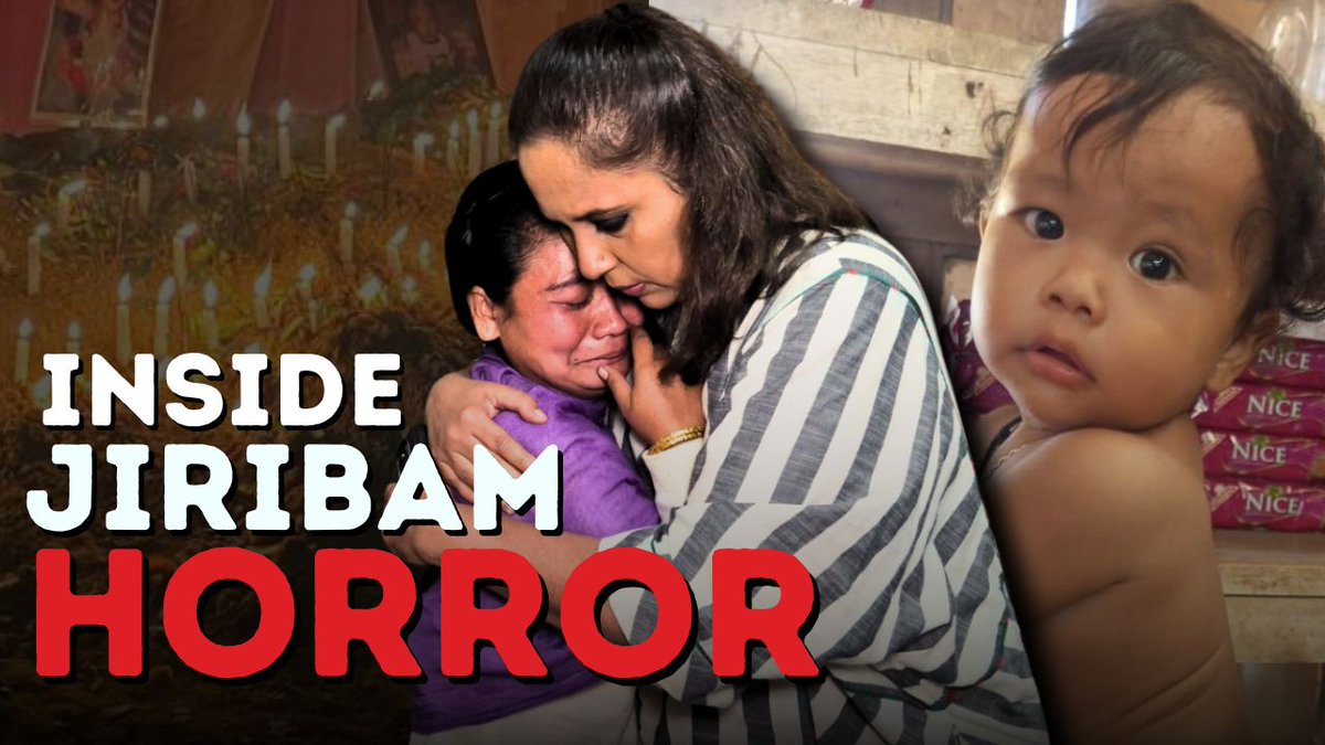 The #Jiribam massacre reveals the brutal reality in #Manipur: 3 women & 3 children, including a 10-month-old, tortured and killed. Survivors share their unimaginable grief. barkha dutt speaks to those who lost everything. Watch here: #manipurcrisis