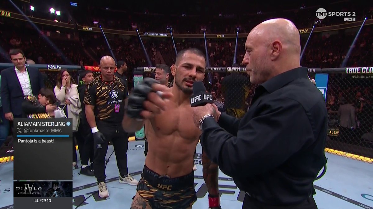 Pantoja calls out DJ!! Oh yes, can we please have that UFC? 🙏