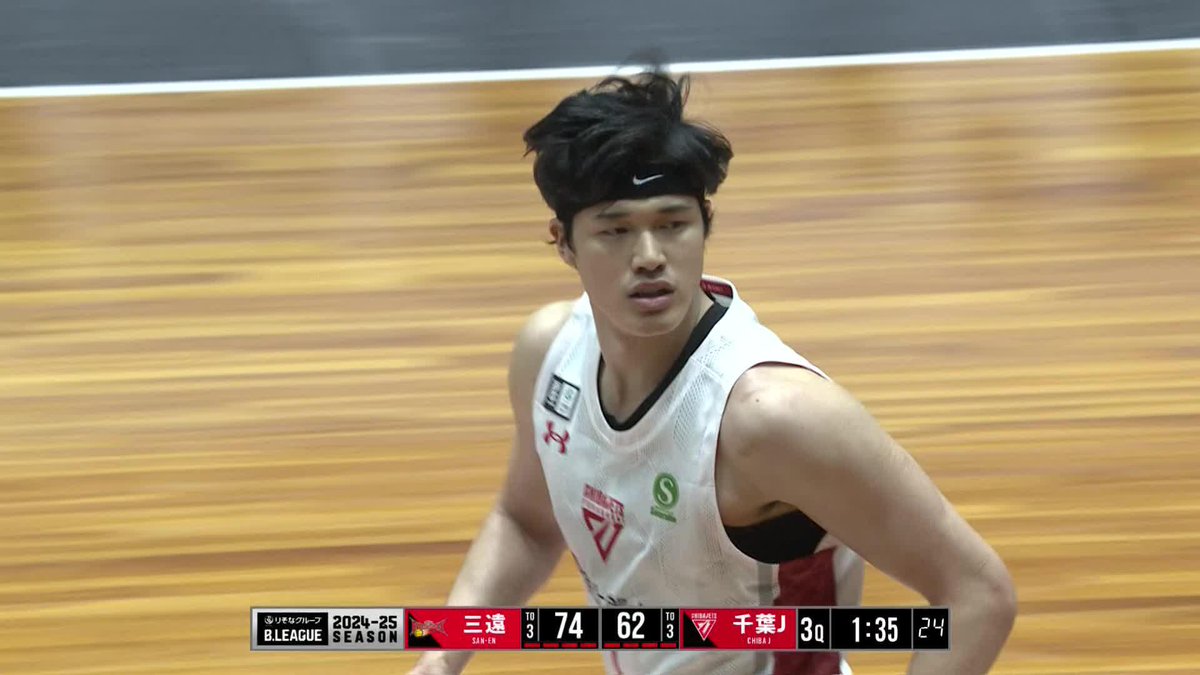 追い上げの起爆剤となるか...！ 千葉J#1 渡邊のワンハンドダンク😤 Yuta Watanabe (マネージャー管理) 千葉ジェッツふなばし 🛫PAINT IT JETS✨ 📡バスケットLIVEで生配信中 #Bリーグ #りそなグループ