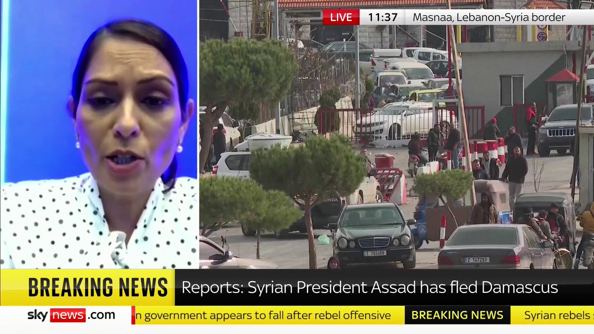 'We have a responsibility to look at how we can structure a potential peace plan'. Shadow foreign secretary Dame Priti Patel MP shares how the UK can now support Syria given the "new realities" and the degree of 'anxiety' in the region. #TrevorPhillips
