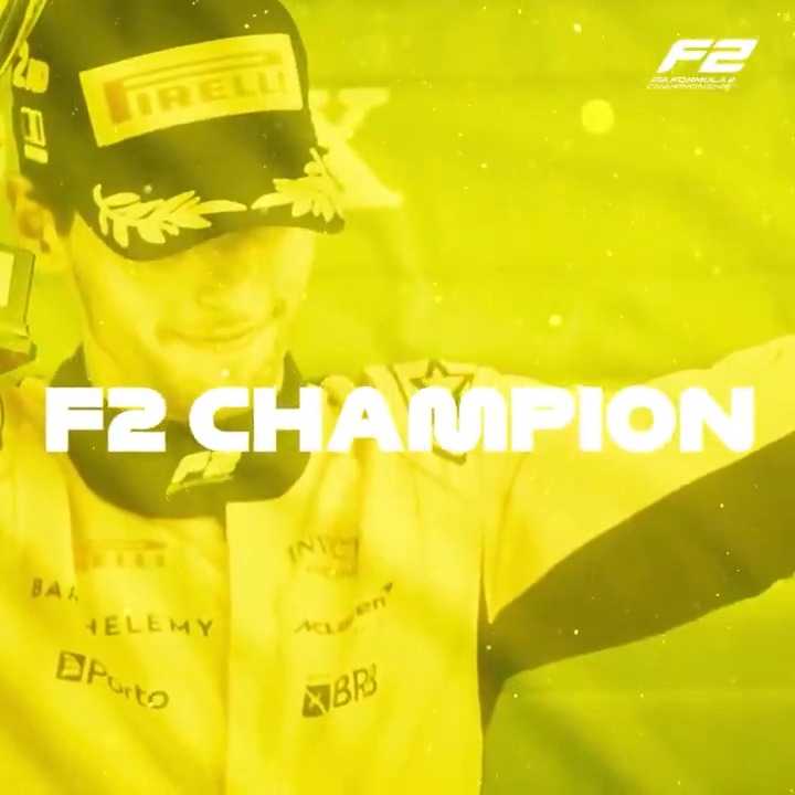 The boy from Brazil is the 2024 Formula 2 champion! 🏆 #F2 #AbuDhabiGP