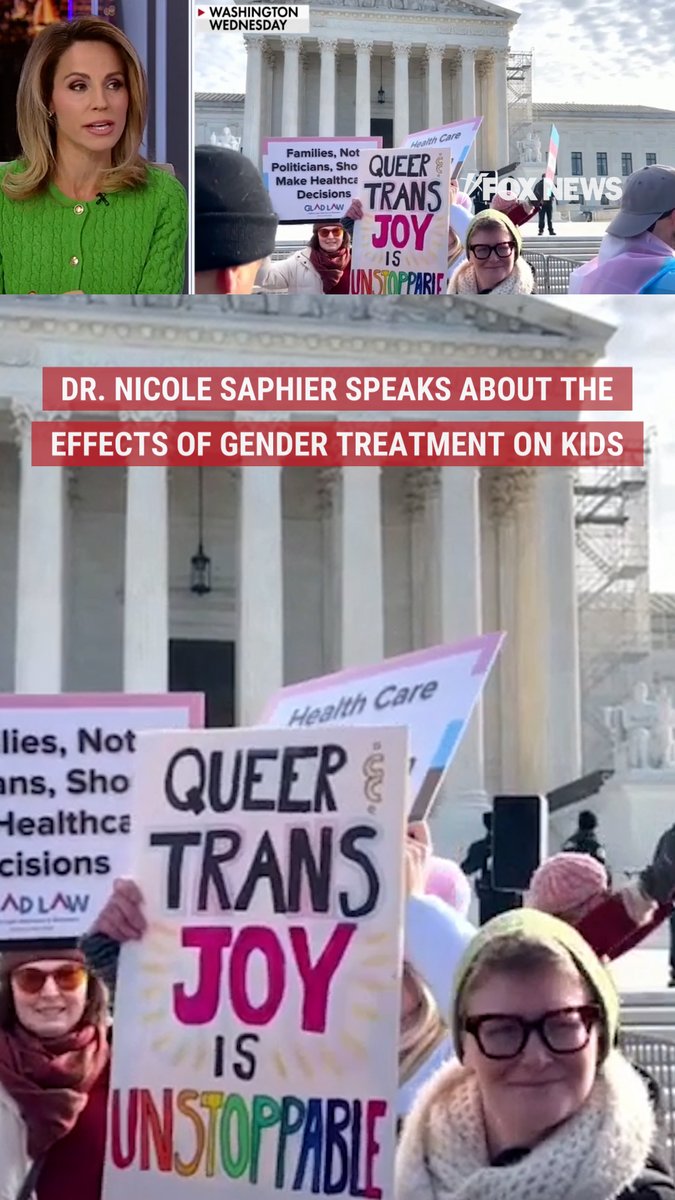 ‘LIFE-CHANGING’: Dr. Nicole Saphier sounds off against child sex reassignment in wake of the historic Supreme Court case that is bringing the issue into the spotlight. "You have physical and mental mutilation happening right now."