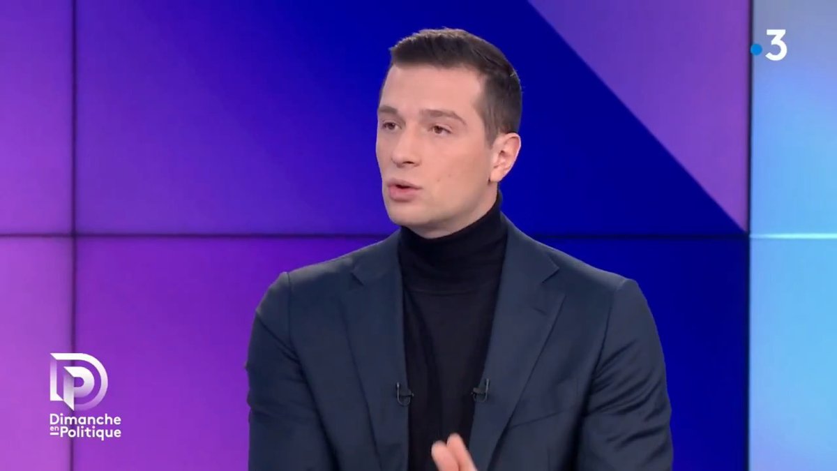 La seule question que l'on se pose au Rassemblement National avant de prendre une décision : est-ce que c'est bon ou mauvais pour les Français ? #DimPol