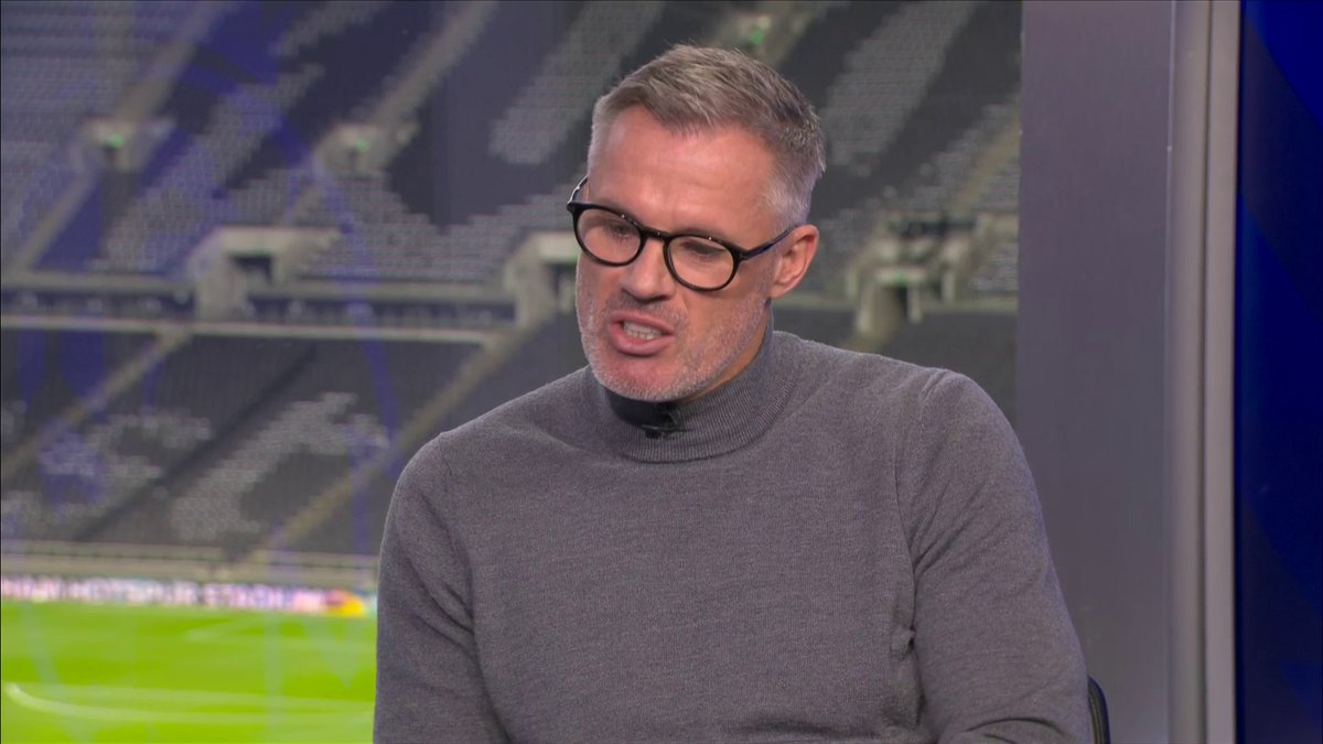 "When I think of teams who win the league, I always think of a great goalkeeper, Chelsea haven't got a great goalkeeper" Jamie Carragher believes Liverpool should be more worried about Arsenal than Chelsea 🏆
