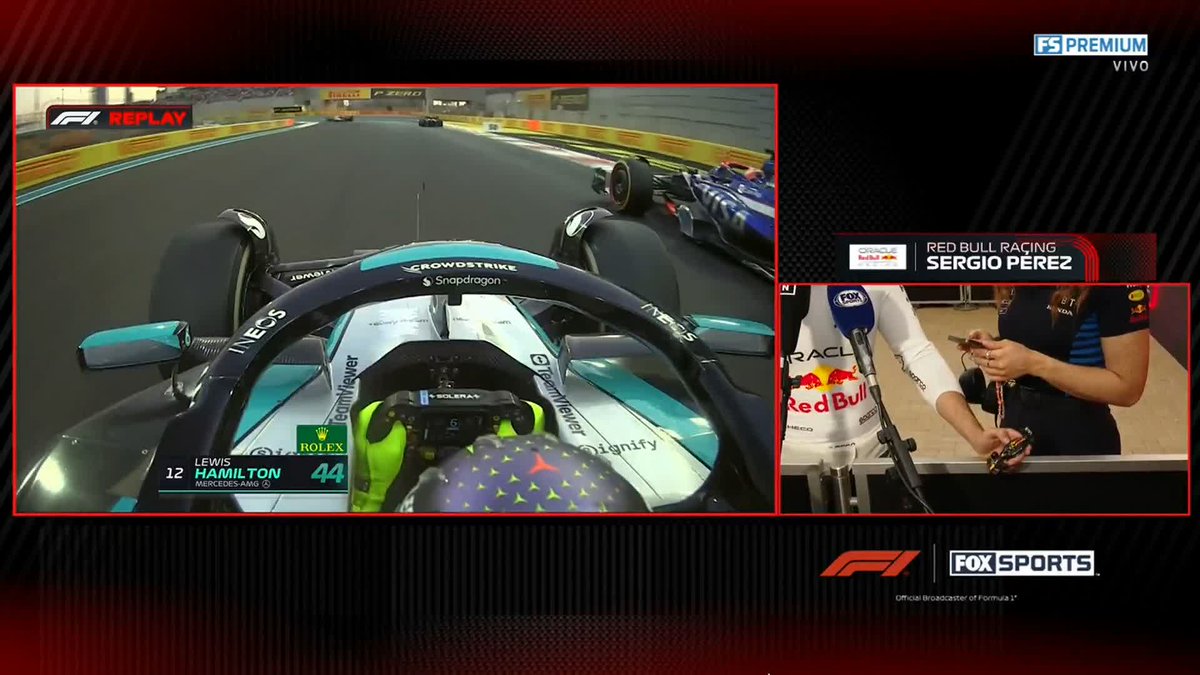 😥 'CREO QUE EL MOTOR VENÍA DAÑADO ANTES DEL TOQUE... ESTE FINAL DE CARRERA ES EL RESUMEN DE LA TEMPORADA' Checo salió temprano del #AbuDhabiGP, diciendo que el problema ya lo traían antes del toque con Bottas 🚨 ¡Y Diego Mejia le dio un mini RB19! 🥰 #F1xFSMX