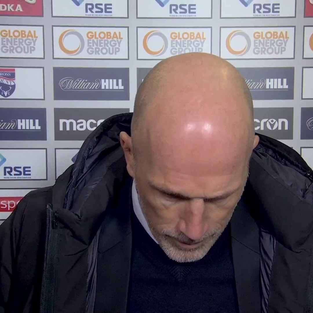 🔵 "Maybe we need to say [the two games are] financially out of our league, but we're going to compete" Philippe Clement on how today's result sets up Rangers for a huge week with matches against Spurs &amp; Celtic next ⤵️