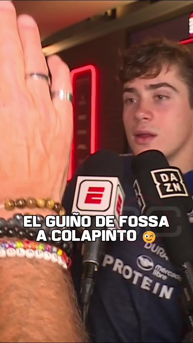 Fossaroli: "te veo en el paddock la próxima temporada" Franco: "ojalá" #Formula1 #F1 #AbuDhabiGP #ColapintoToF1In2025
