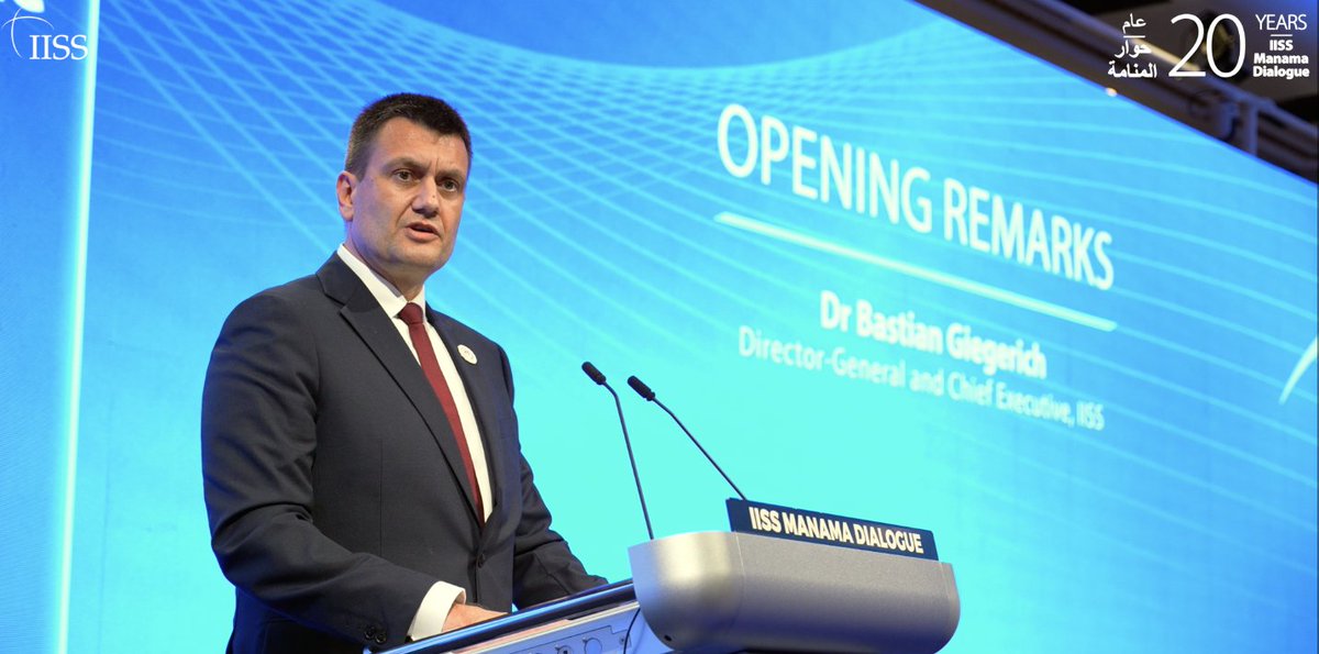 Delegates from 63 nations gathered at the IISS Manama Dialogue to discuss Middle East security challenges and links to wider global security concerns. Here, IISS Director-General Bastian Giegerich reflects on a busy weekend of defence diplomacy at #IISSMD24 |