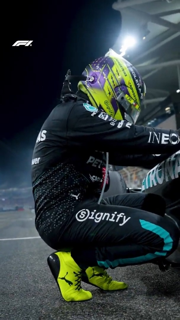 Emotional ❤️ #F1 #AbuDhabiGP Mercedes-AMG PETRONAS F1 Team