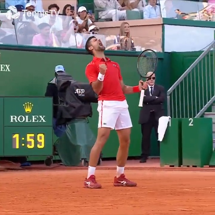 2024: A 'golden' year for Novak Djokovic ๐ฅ Looking at Djokovic's best shots from the 2024 season ๐คฉ