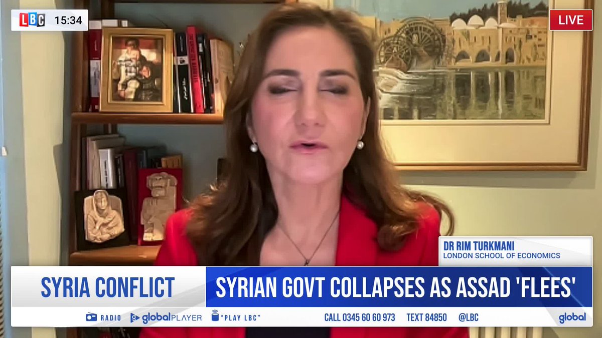 'This military coalition don't appear to have a clear political project.' 'The Syrian people should come up with their vision for the country', Dr Rim Turkmani tells Vanessa Feltz, discussing what happens next in Syria.