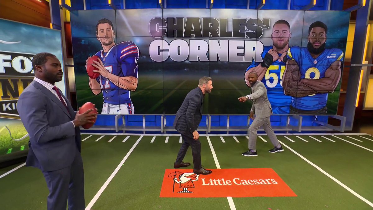 "He's a guy that can run, that can pass, that can do everything" Charles Woodson talks about what DEs need to do to contain Josh Allen