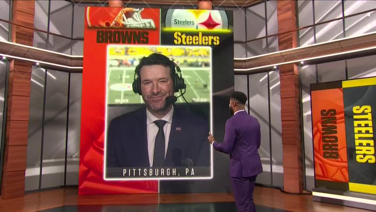 "They're one of my favorites to win the Super Bowl at this point in the season." - Tony Romo on the Steelers
