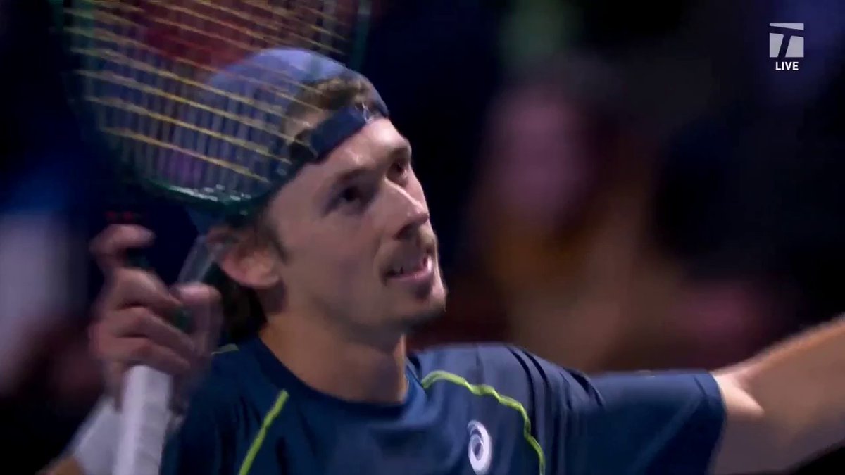 Alex de Minaur is the #UTSLondon champion 🏆😈 The Aussie goes undefeated throughout the entire tournament, shutting out Rune in the grand final!