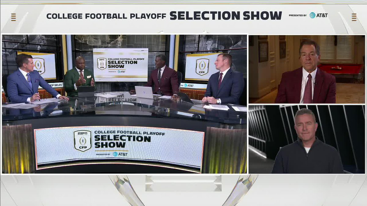 Nick Saban discussed why he thinks strength of schedule should be given more weight in the CFP selection process.
