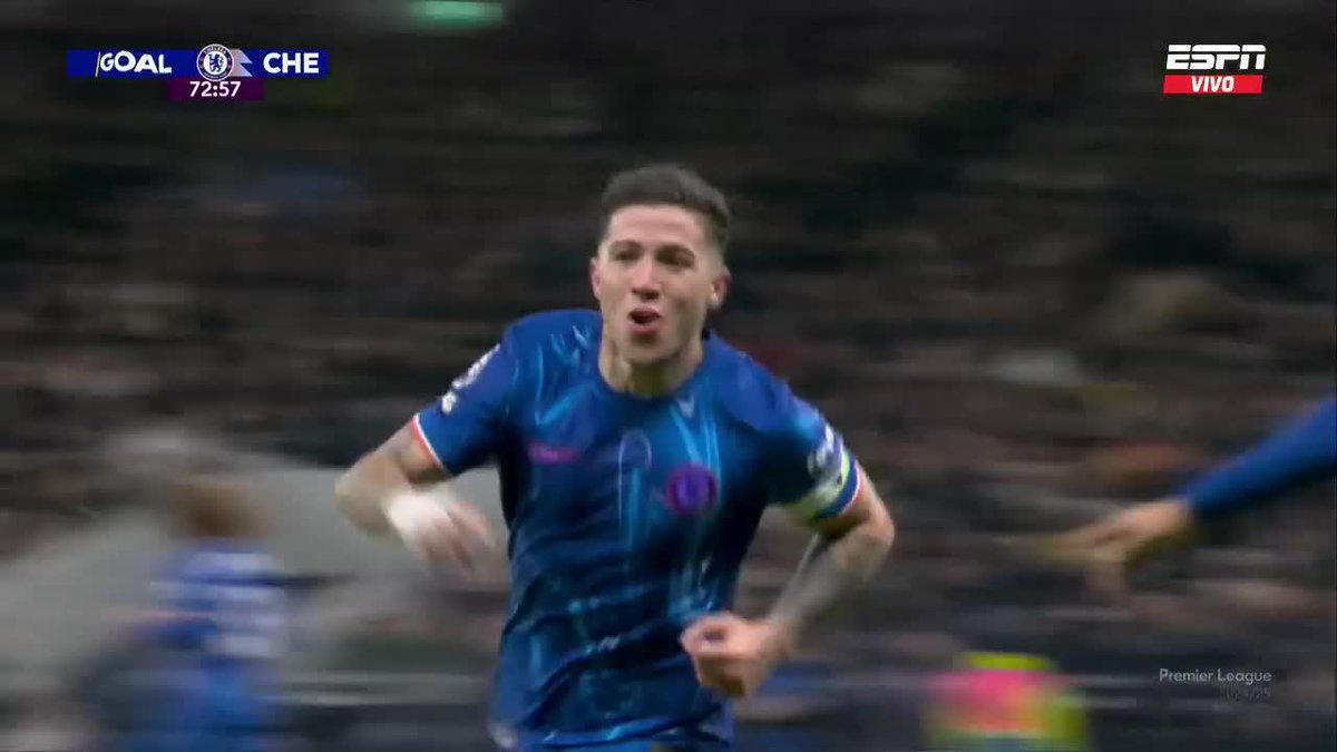 "Enzo": Por el gol de Enzo Fernández ante Tottenham en la #PremierLeague