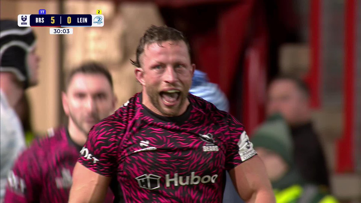 What a moment for Bristol Bears 🐻! 🐻 Max Lahiff opens the scoring against Leinster 👏 Premier Sports 📽️ Investec Champions Cup #InvestecChampionsCup