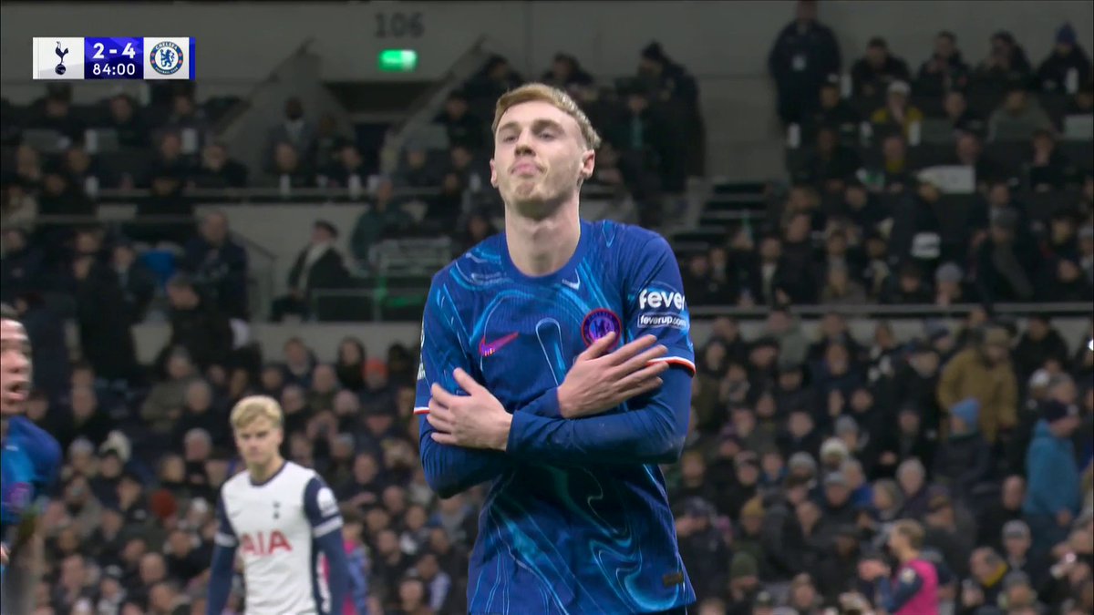"Coolness PERSONIFIED" 🥶 Cole Palmer with a Panenka penalty to put the game beyond all doubt!