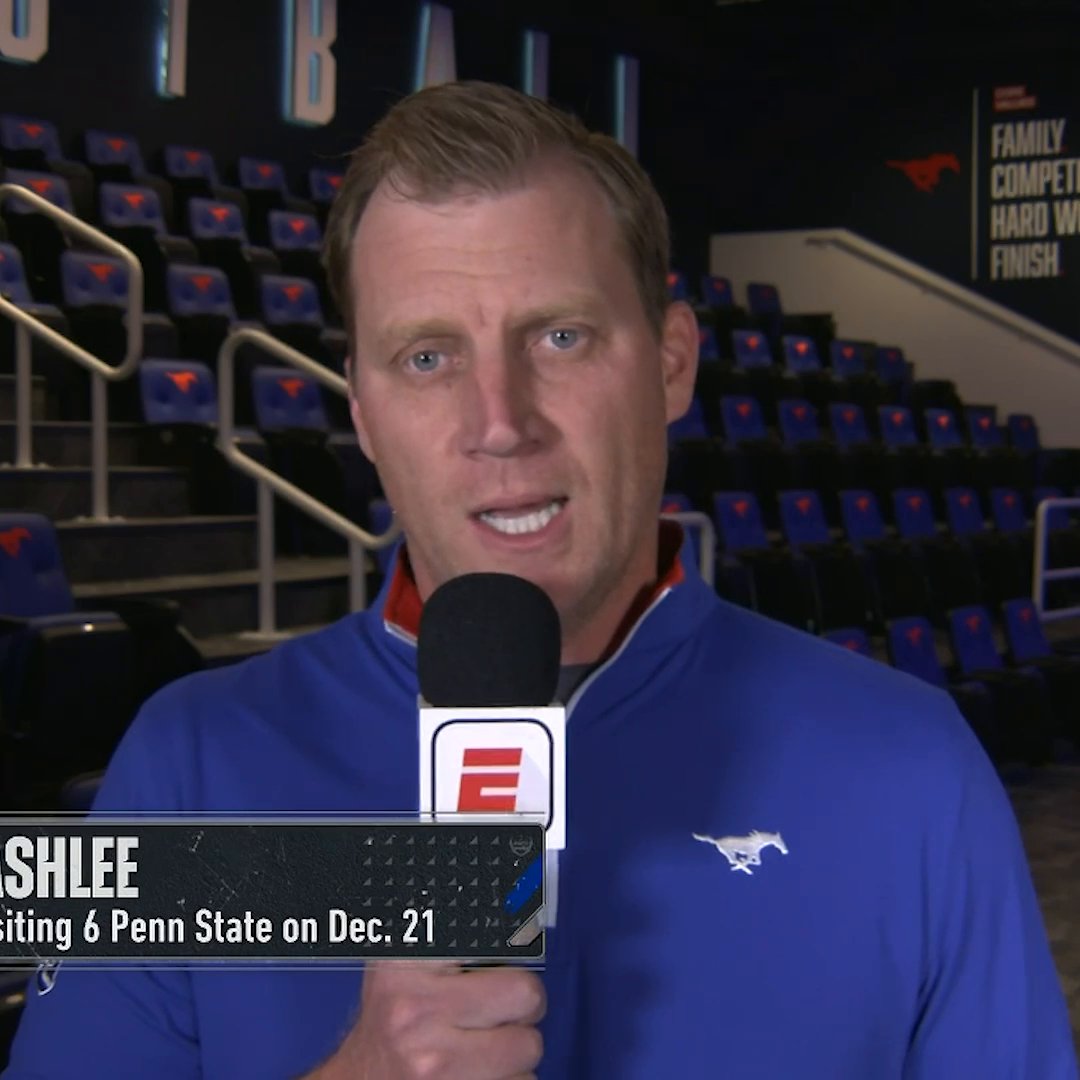 "I just think America saw SMU belongs.” —Rhett Lashlee on the Mustangs making the CFP 🐎