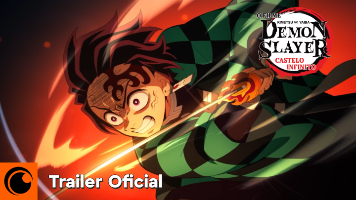 🚨Demon Slayer: Kimetsu no Yaiba Castelo Infinito estreia em 2025!