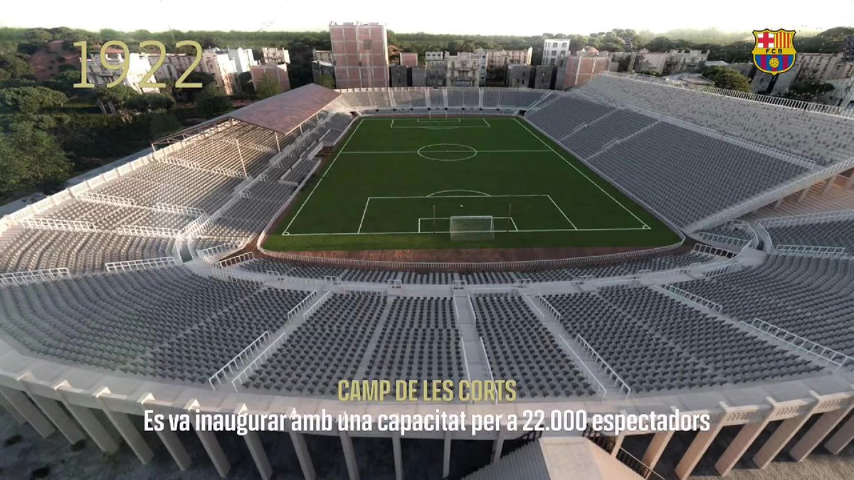 The evolution of our stadiums 🏟️