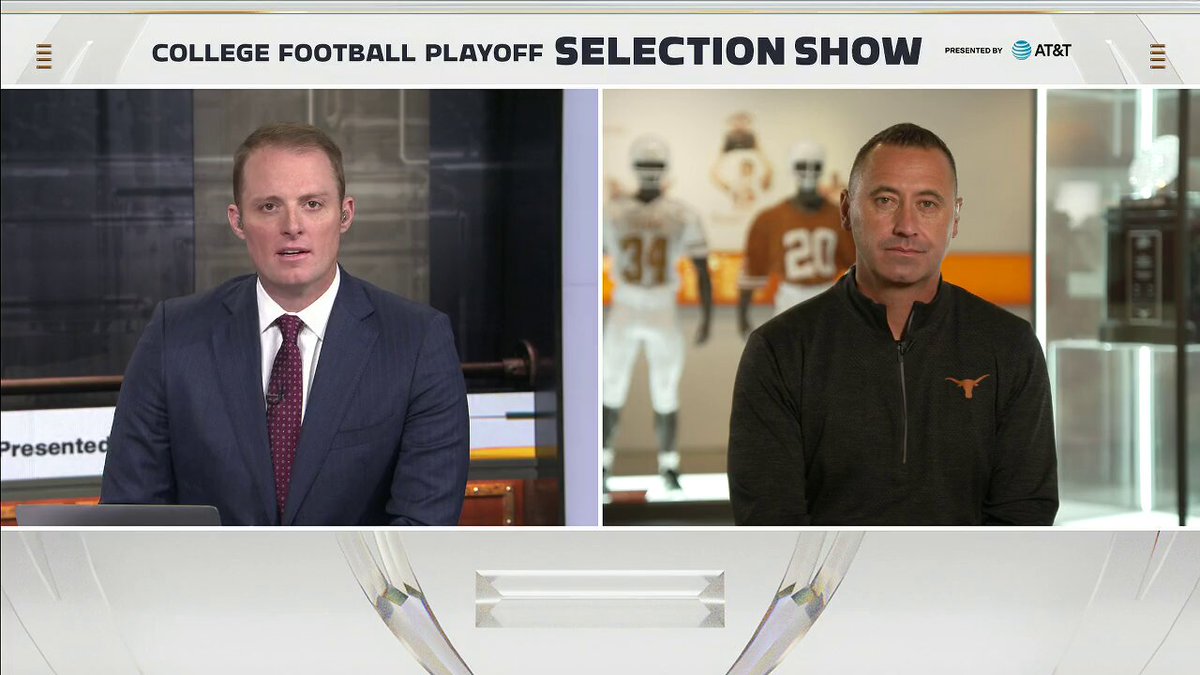 .Steve Sarkisian shares his thoughts on the new CFP format.