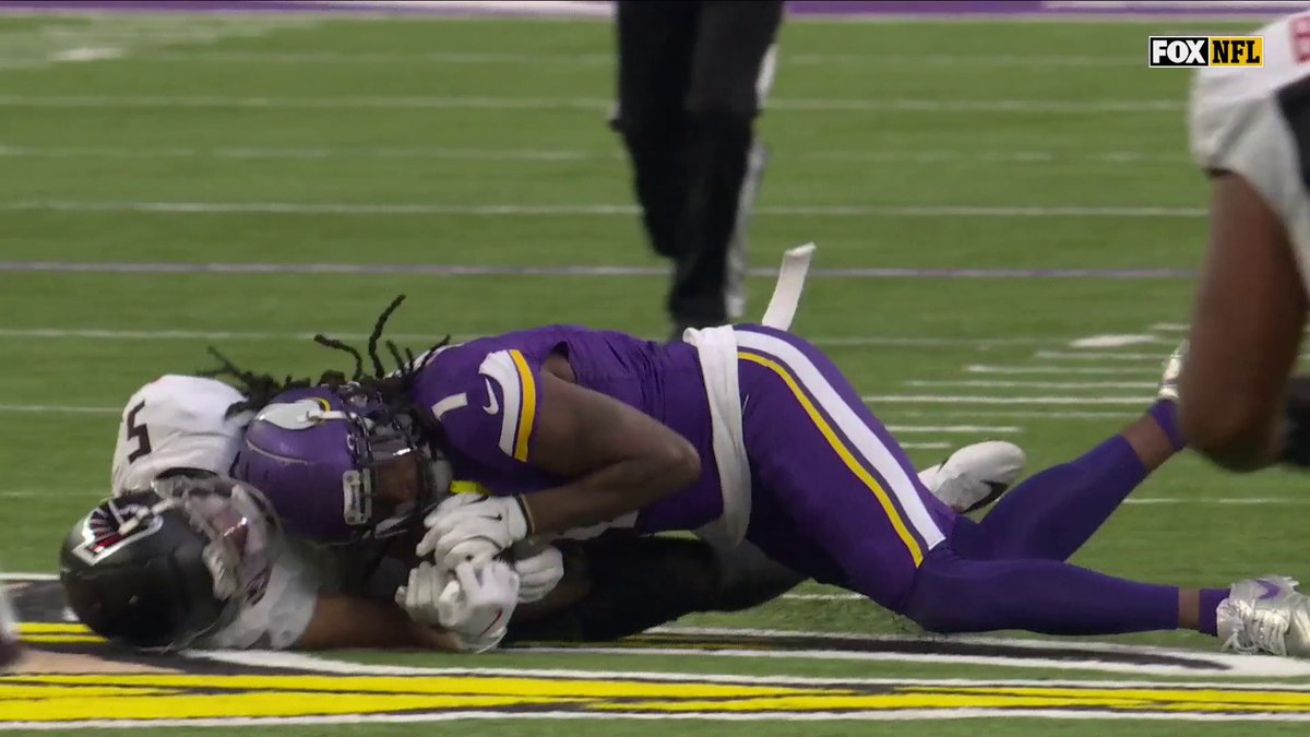 This was ruled a catch and not an interception for Minnesota. Do you agree with the call?