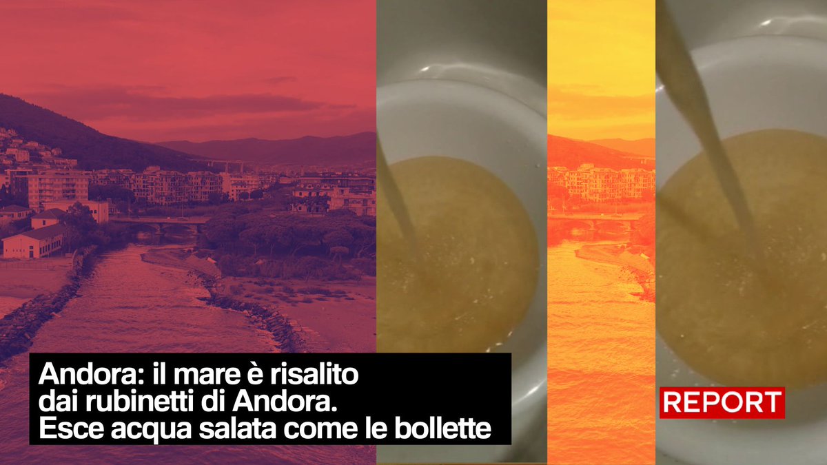 Per mesi lโacqua che รจ uscita dai rubinetti di Andora era salata e non poteva essere utilizzata. Da qualche mese il gestore Riviera Acqua sta inviando la costituzione in mora a tutti gli utenti che non hanno pagato le bollette durante il periodo