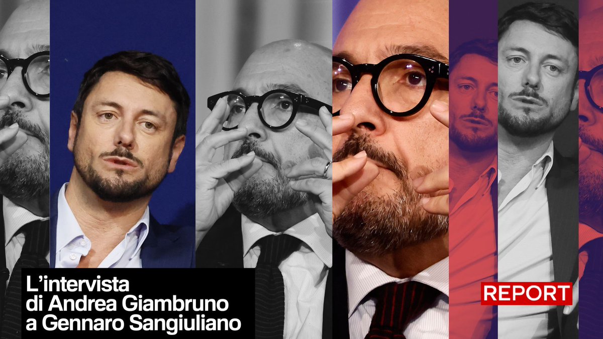Pochi giorni fa Gennaro Sangiuliano, durante la presentazione del suo libro su Donald Trump, è stato intervistato da Andrea Giambruno, ex compagno di Giorgia Meloni e giornalista Mediaset Segui #Report ora in diretta su #Rai3👇