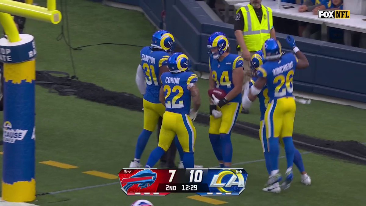 THE RAMS BLOCK THE PUNT AND SCORE 🤯 📺 FOX