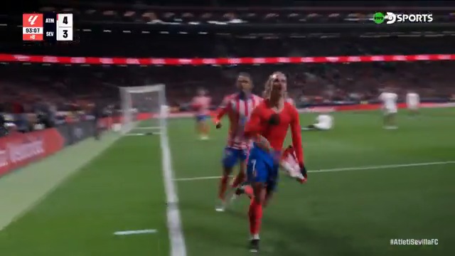 "Atlético Madrid" Porque le rompió bien el ojete por 4-3 al Sevilla por LaLiga. Ganaban cómodos por dos goles pero la pechearon, se los follaron como nunca y terminaron entregando el marrón, son re golosas los sevillistas, alta putita los Palanganas.