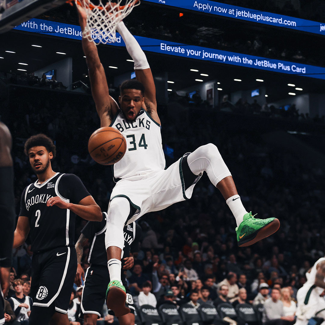 Giannis wouldn't be denied. 34 PTS | 11 REB | 4 AST | 3 BLK | 64% FG