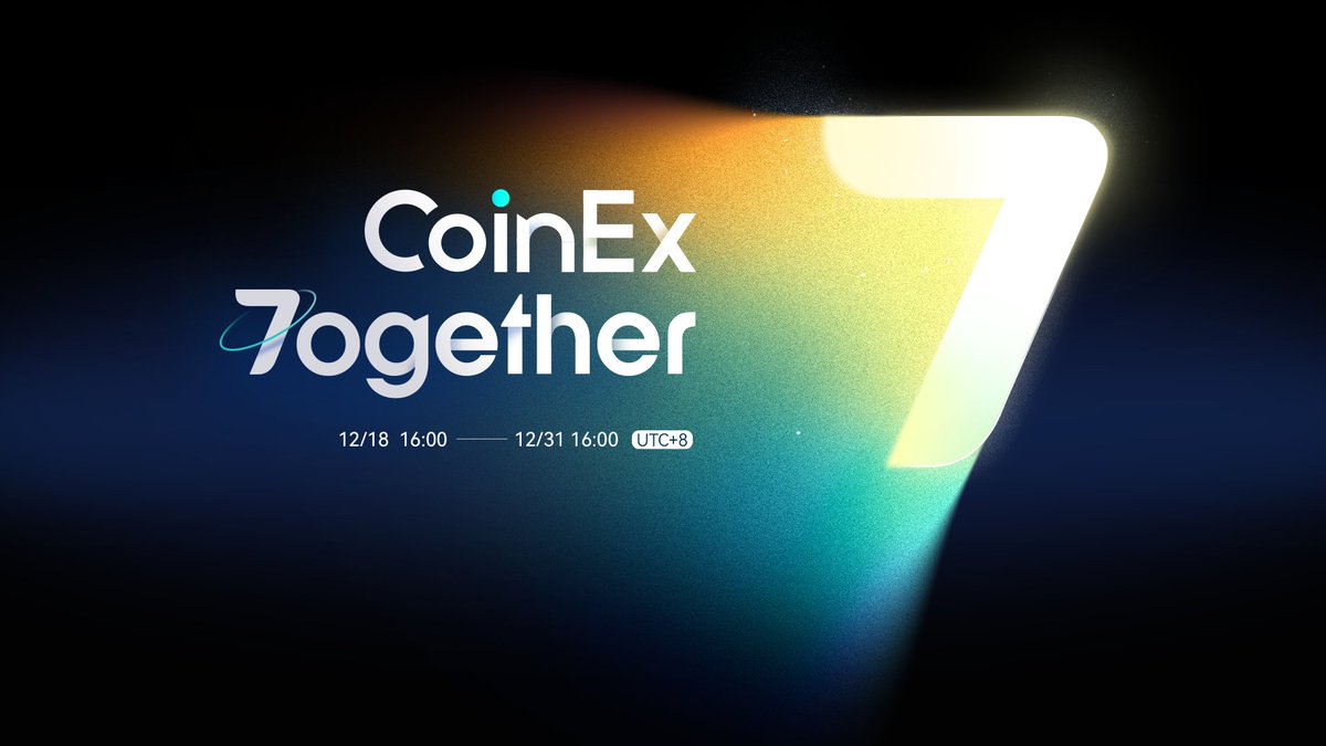 📽️ With less than a week to the official #CoinEx7ogether celebration, let's reflect on our journey-It's always been about YOU and US, together and united.💕 Stay tuned for the grand prize announcement of $1,000,000 for our #CoinEx frens!💰
