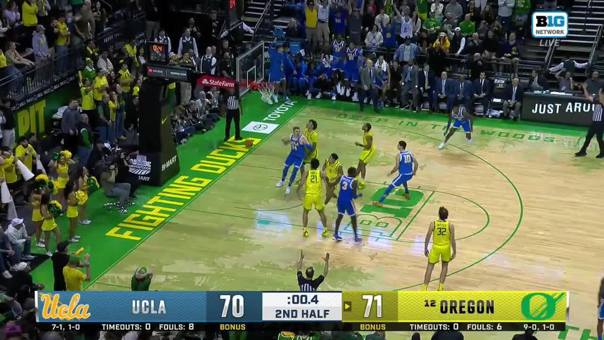 The bank is in fact open on Sundays! 🧊 Dylan Andrews, game-winner 🧊 📺: Big Ten Network #GoBruins
