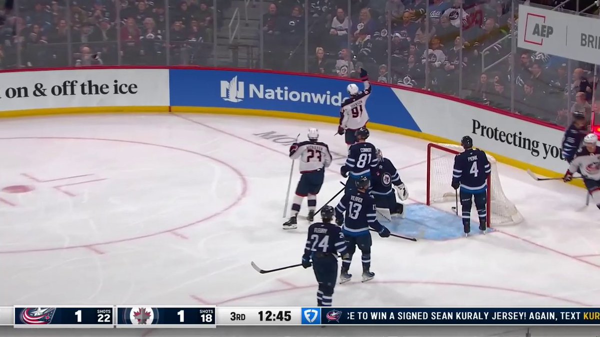 KENT JOHNSON!! TWO GOALS IN 2:27!! ✌️