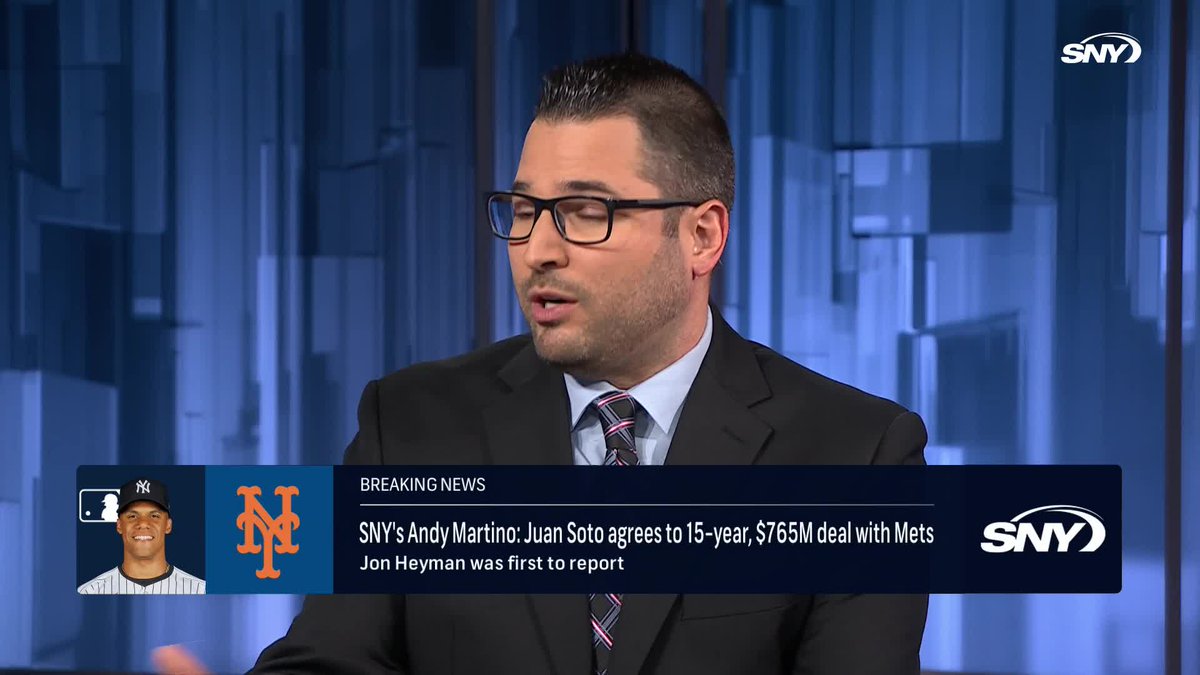 "This is a seminal moment in the history of New York baseball" - Andy Martino Andy and Jim Duquette join Eamon McAnaney to put Juan Soto signing with the Mets into perspective: