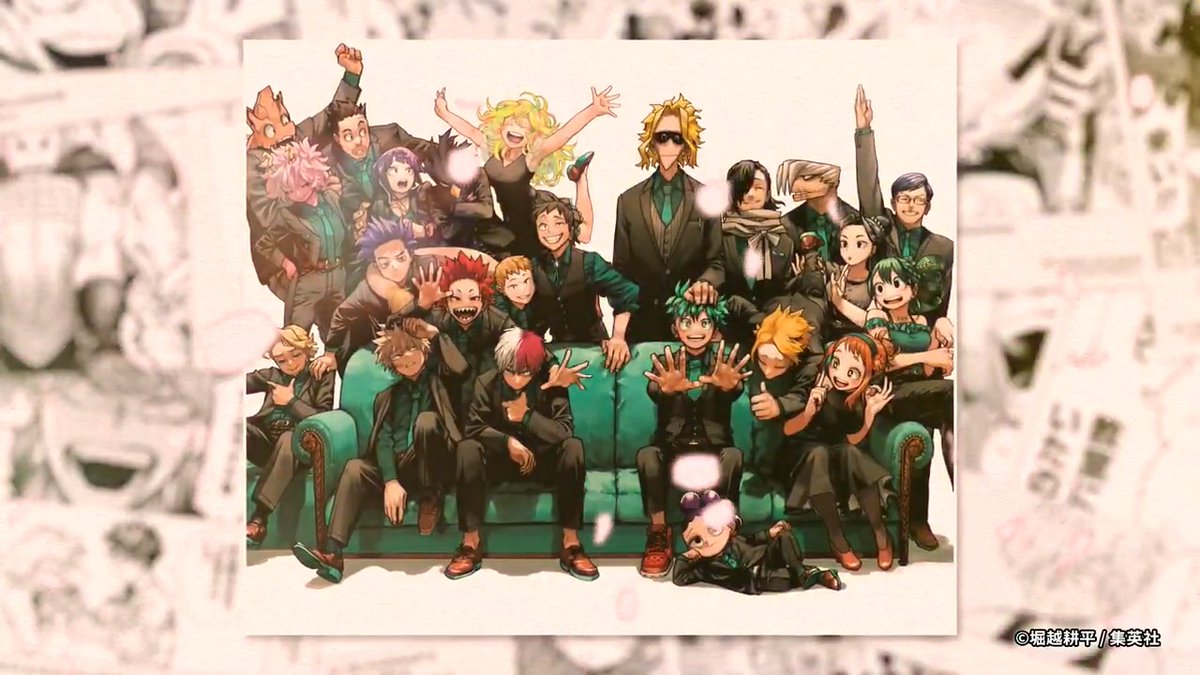 Not My Hero Academia making me cry from a commercial about a board game 😭😭 Aizawa saying at the end "Congratulations on your graduation" 😭