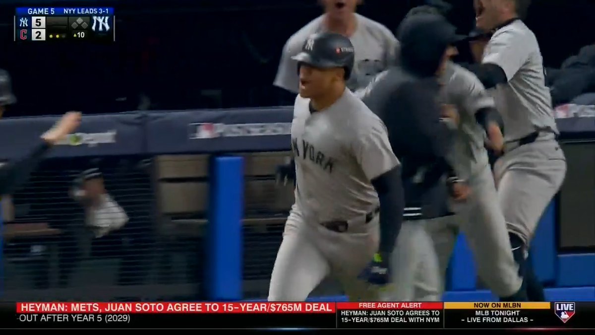 A glimpse into the greatness that Juan Soto will bring to the Mets for the next 15 years... #MLBTonight revisits Soto's masterclass of an at-bat that resulted in a go-ahead HR in Game 5 of the ALCS.