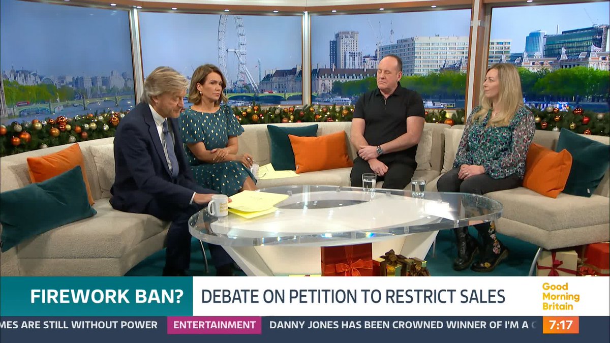 'The law is not enough' MPs will debate later today whether the general public should be banned from buying and letting off fireworks. Alan Smith's mother Josephine, 88, died in a fire after two teenagers stuffed a lit firework through her postbox in October 2021.