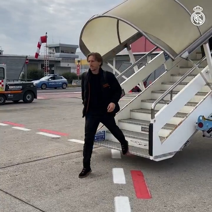 🛬🇮🇹 ¡Ya estamos en Bérgamo! #UCL