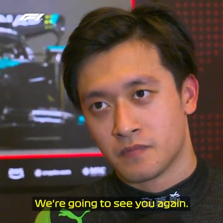"I don't think it's finished business yet" 🙅‍♂️ Zhou Guanyu says we haven't seen the last of him in Formula 1 👊 #F1 #AbuDhabiGP