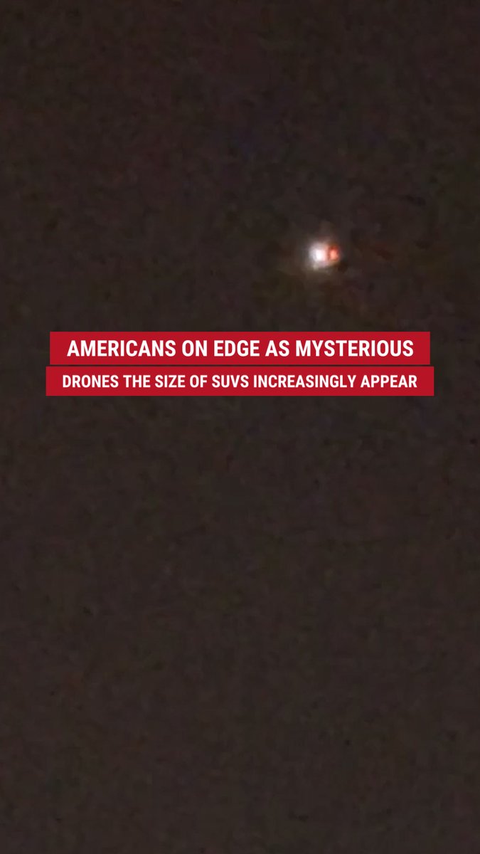 IN THE DARK: It might just be happening in one state, but it's got the entire nation on edge... Mysterious drone sightings are lighting up the night sky with no answers from government officials, sending waves of fear through American communities.